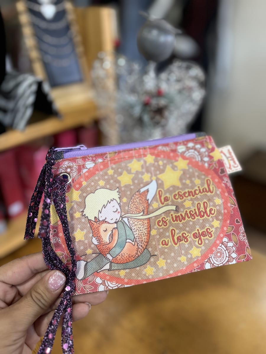 Monedero XL sublimado El Principito variedad de colores8