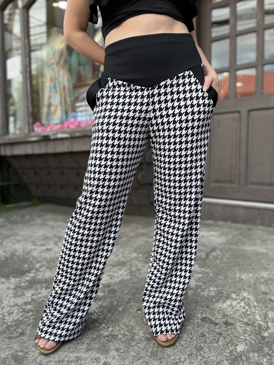 Palazzo Graciela pretina negra con bolsillo2