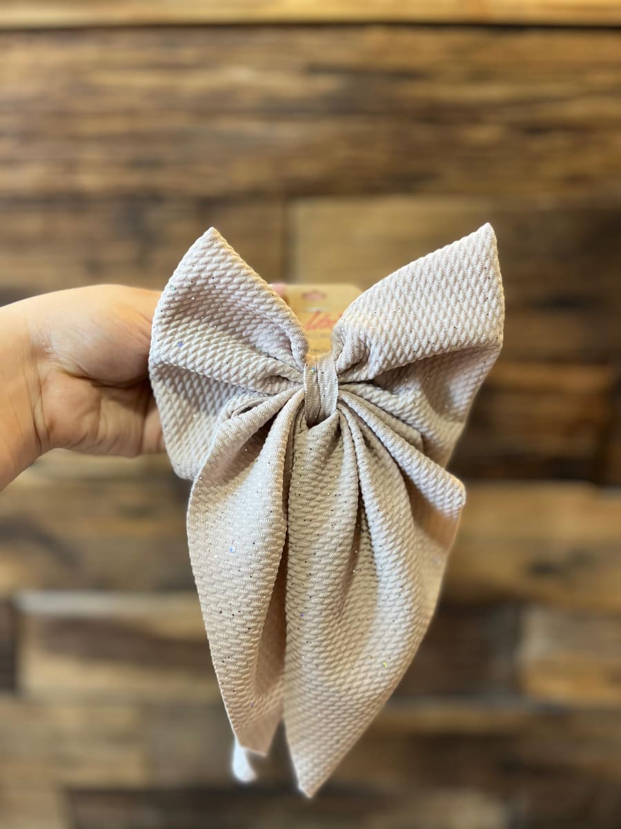 Lazo coquette variedad de colores traba metalica4