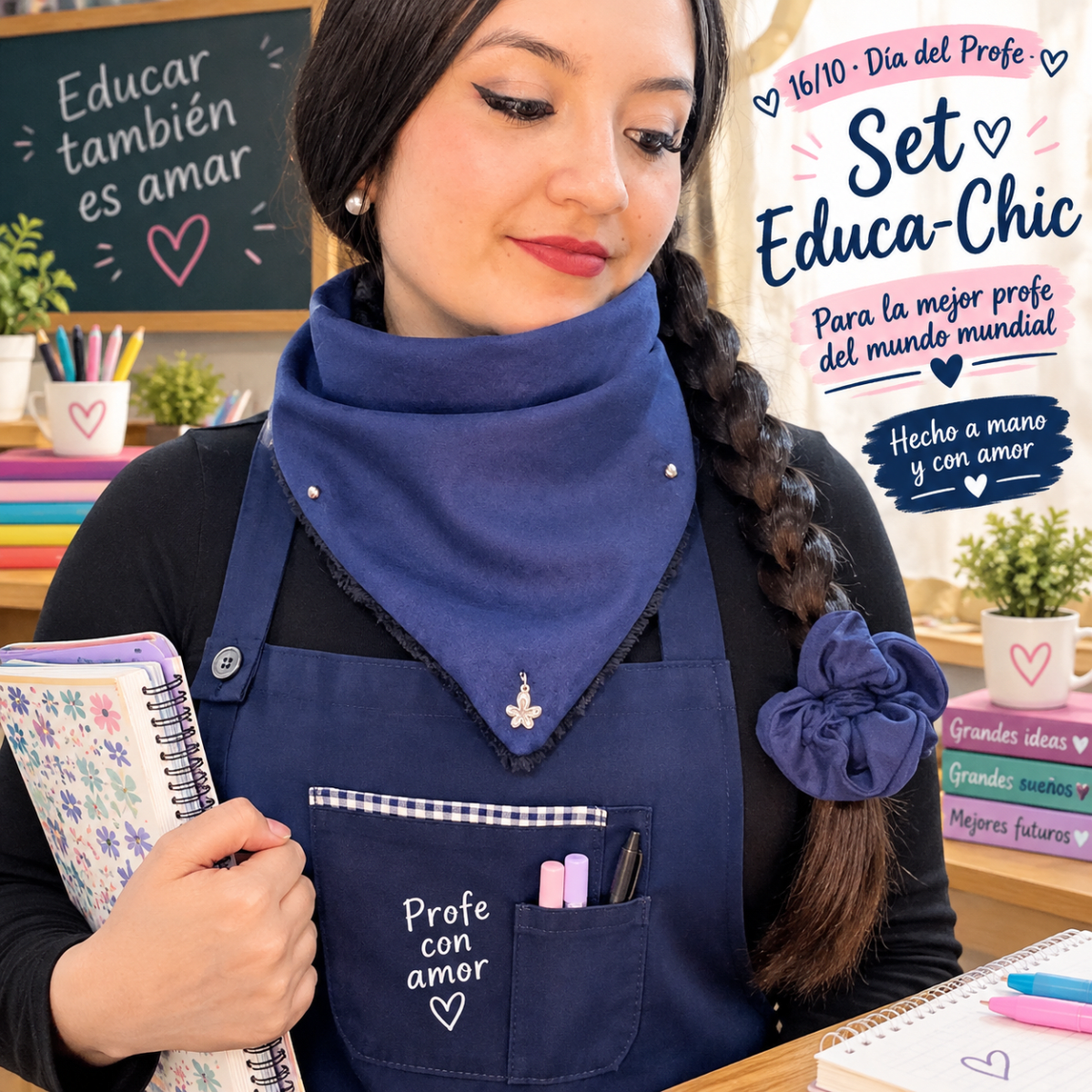 Set Educa Chic azul12