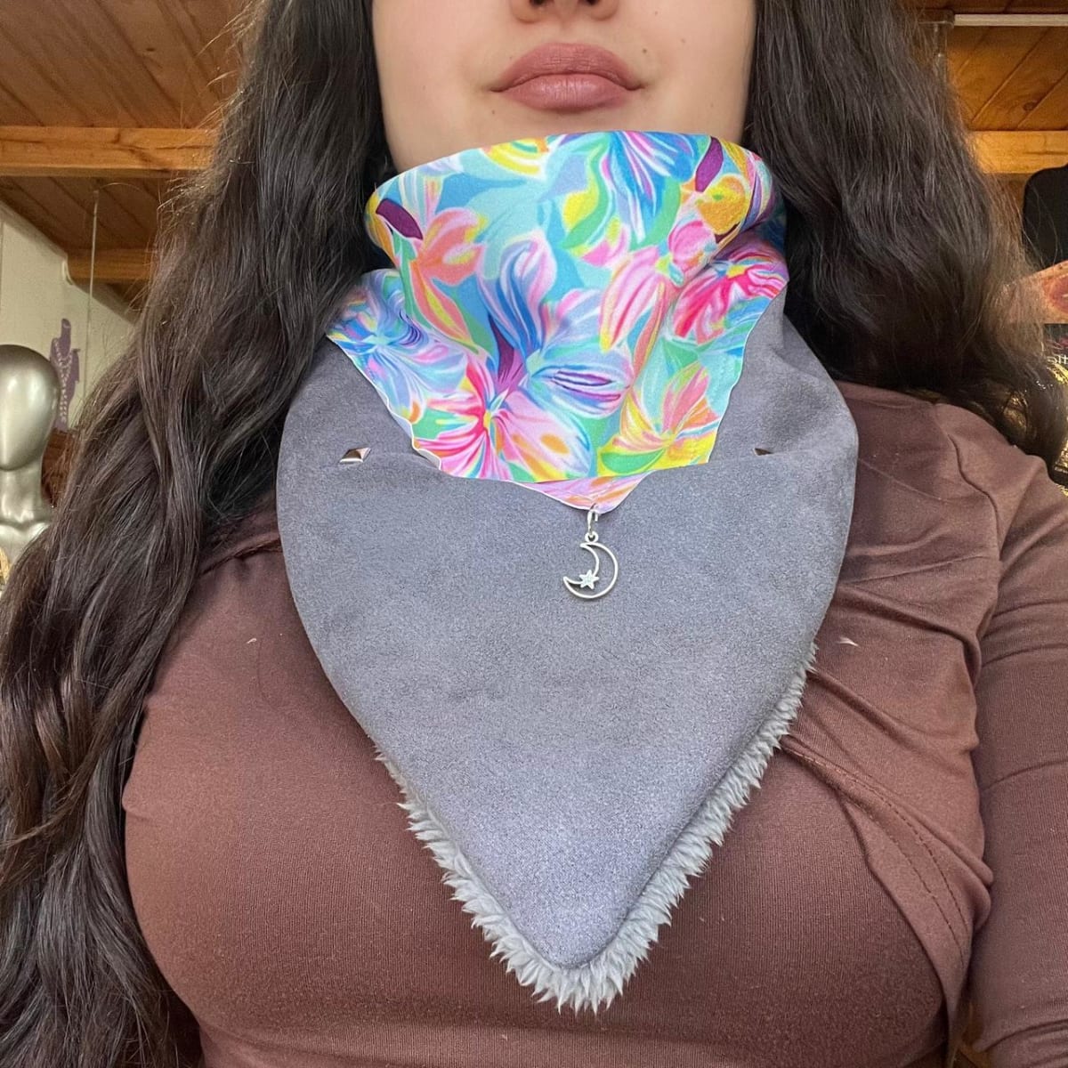 Bandana Cony chiporro con dijes variedad de colores6