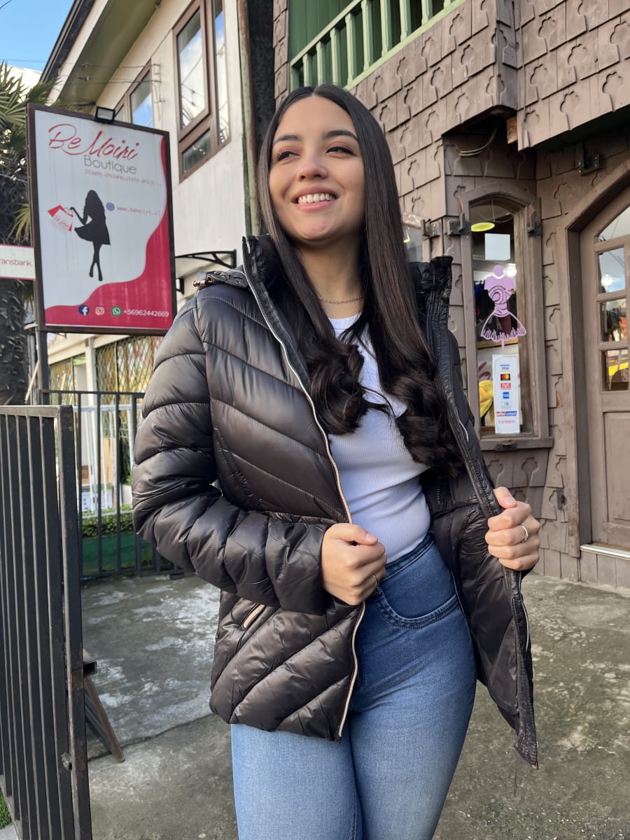 Parka WADOS negra con capucha2