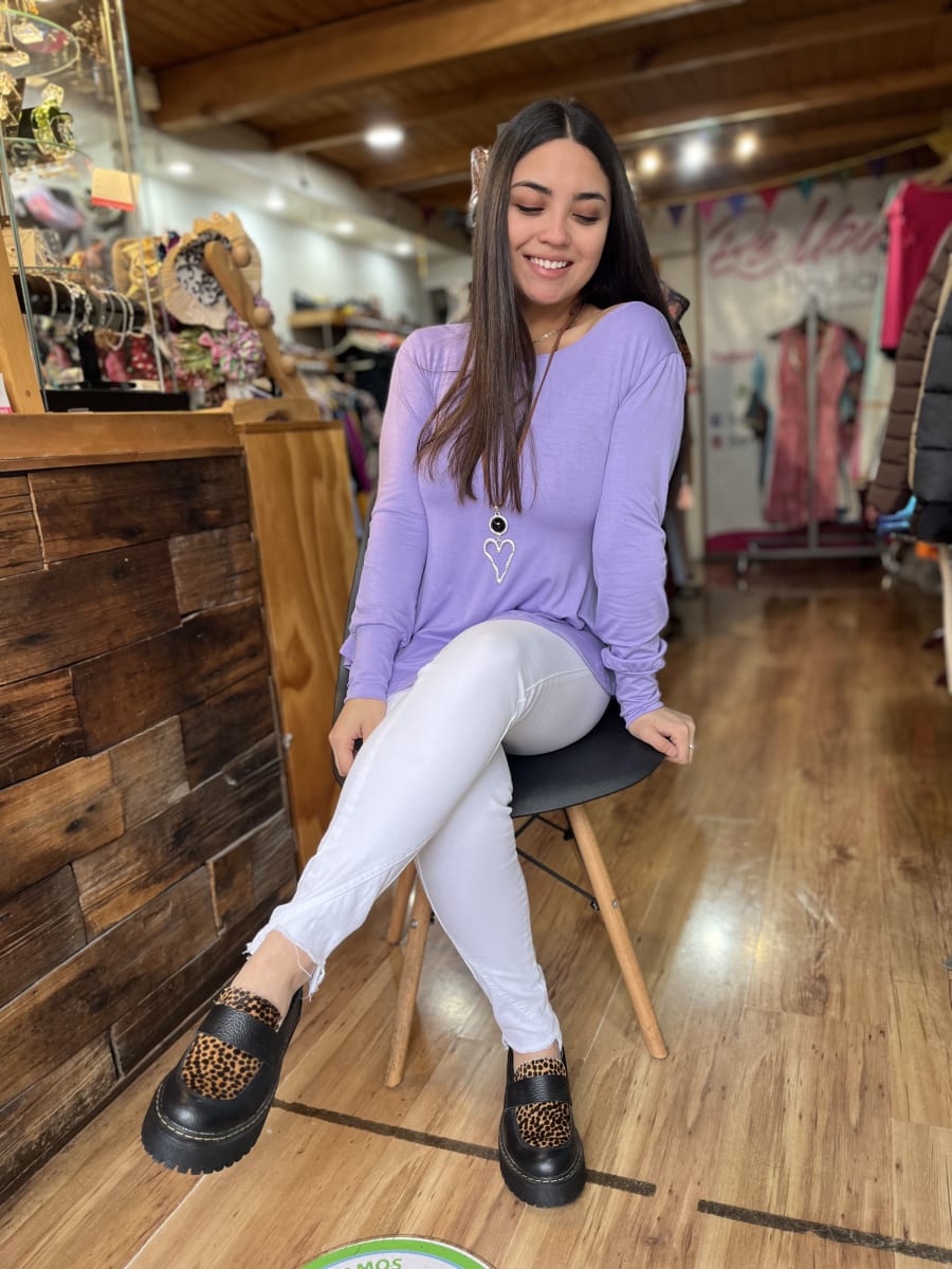 Polera Ana lila modal algodón manga larga3