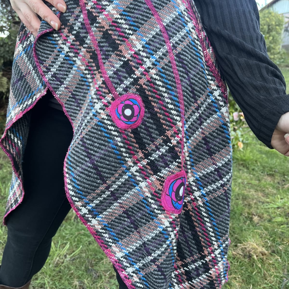 Tapado Kisu escoces magenta4