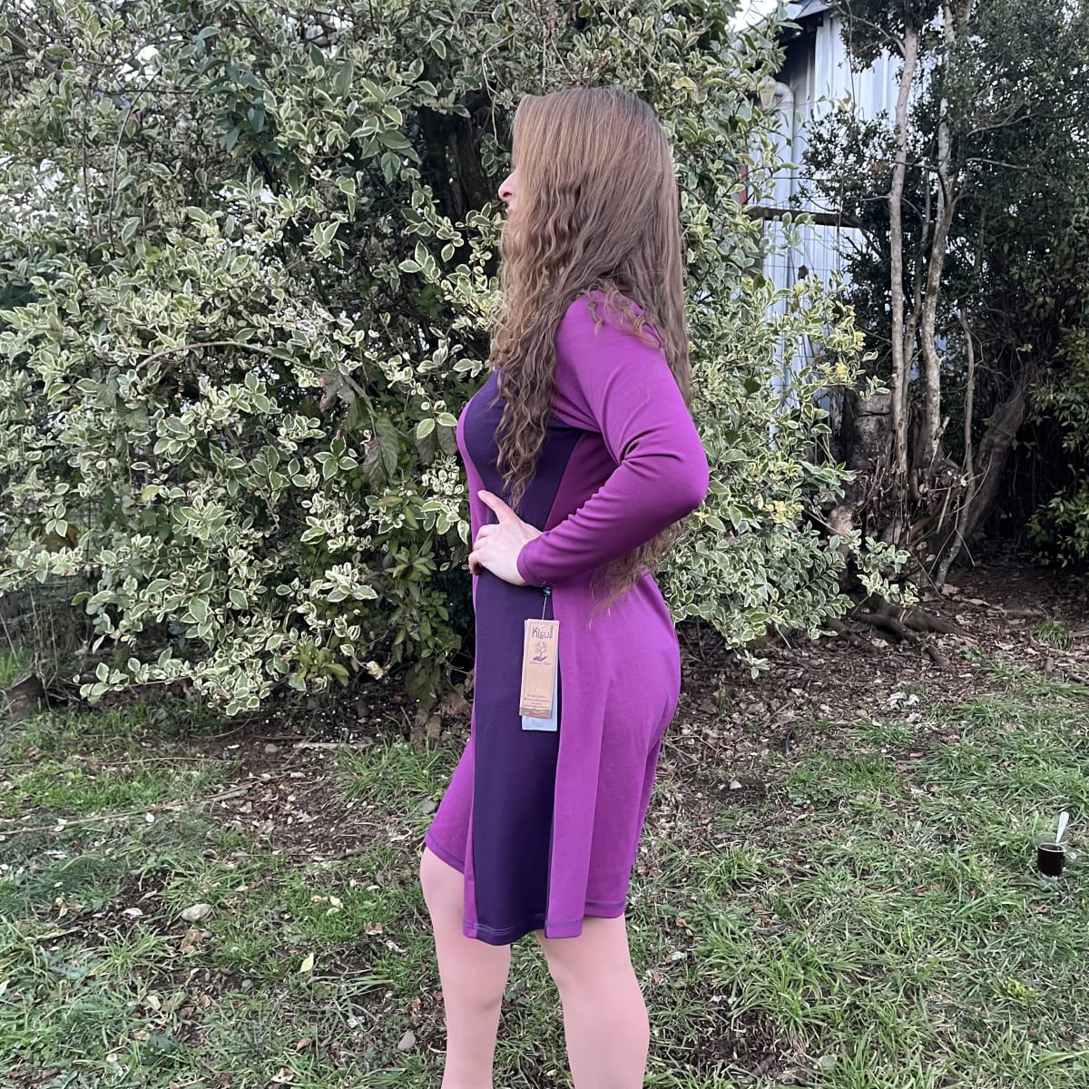 Jumper kisu aquafuerte magenta morado manga larga3