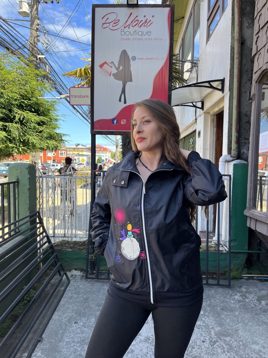 Chaqueta cortaviento e impermeable el principito1
