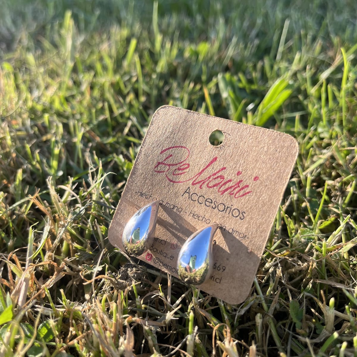 Aros Plata 925 pegados gota2