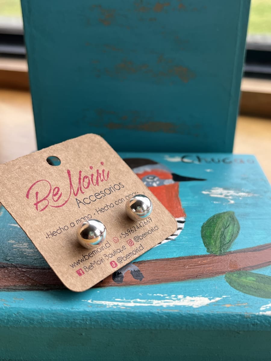 Aros Plata 925 pegados esfera M1