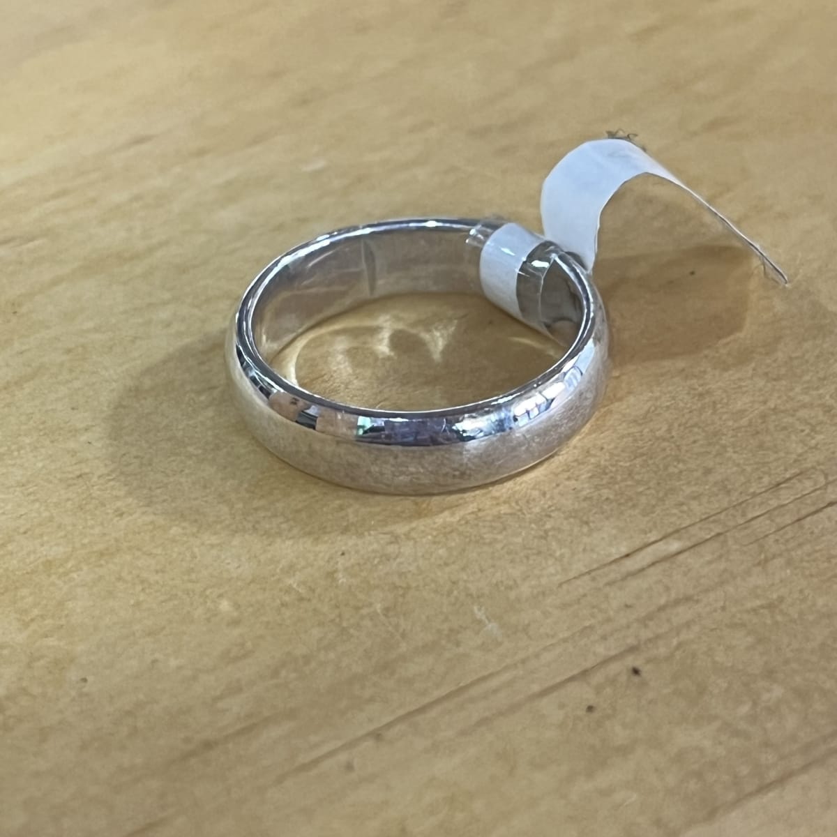 Anillo plata 925 argolla lisa M #122