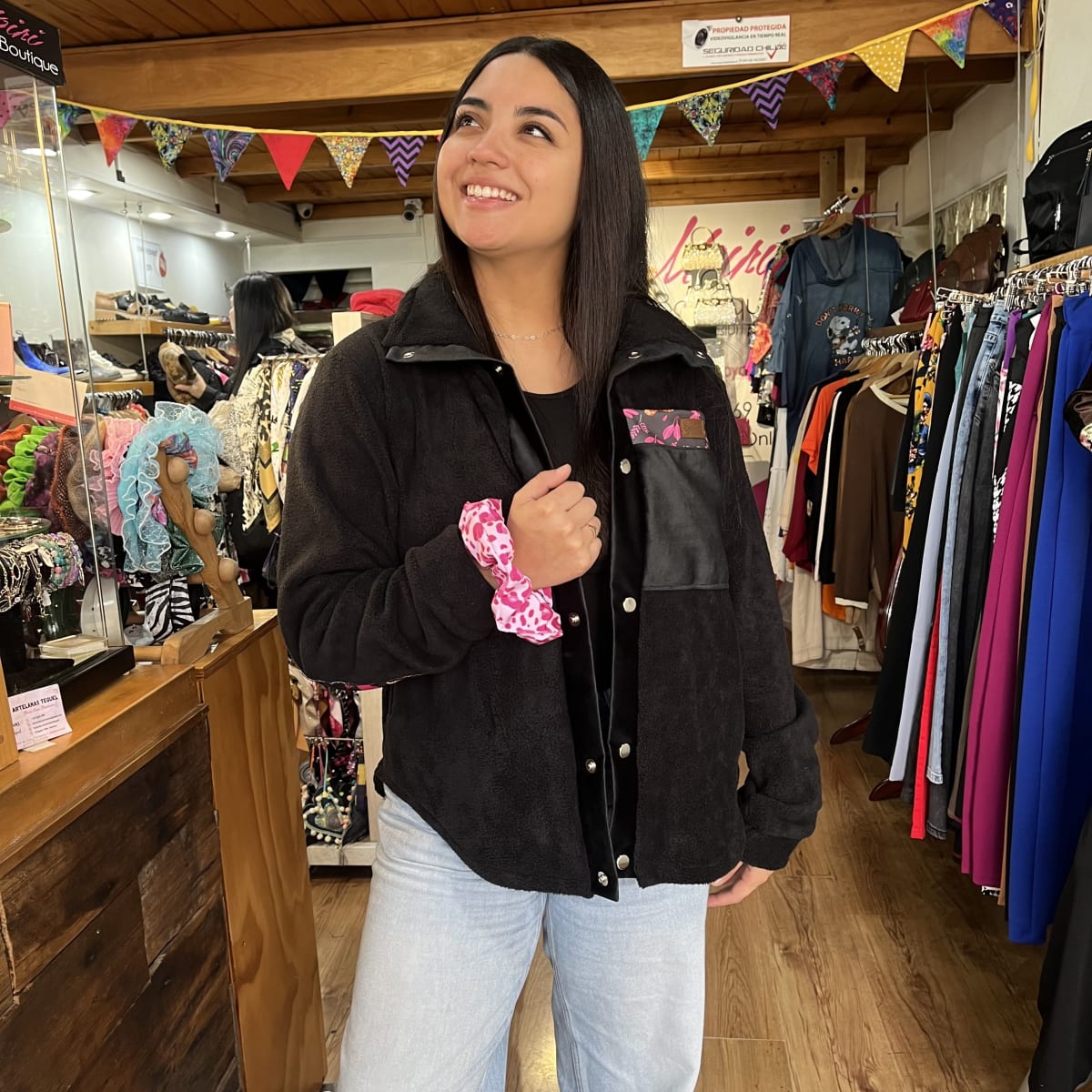 Sobrecamisa Astrea polar negro2