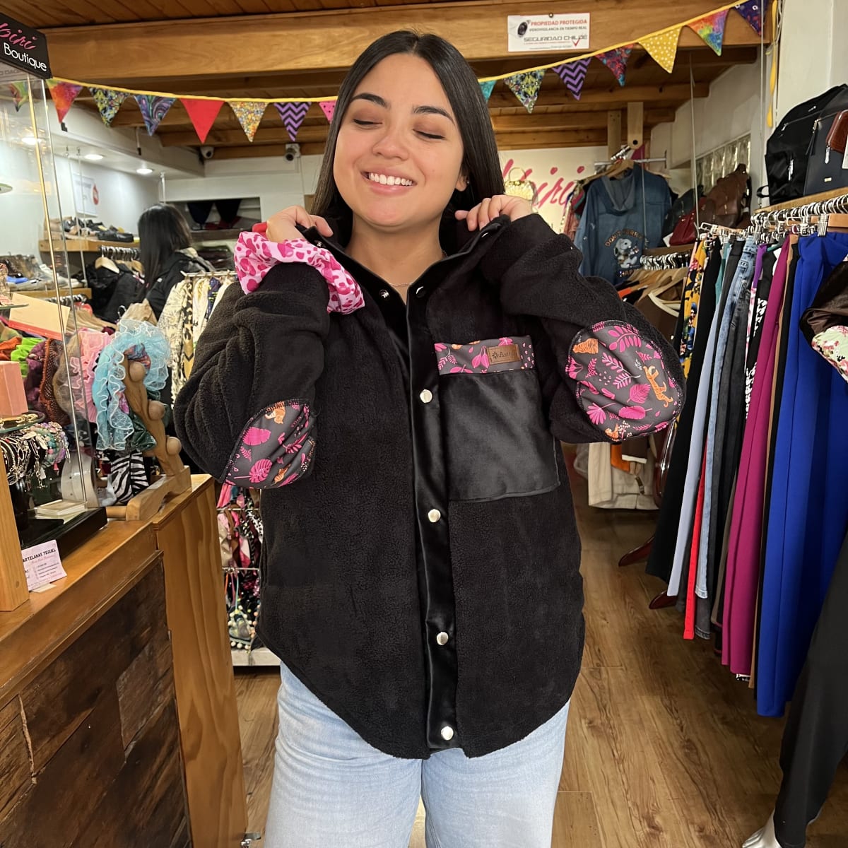 Sobrecamisa Astrea polar negro3