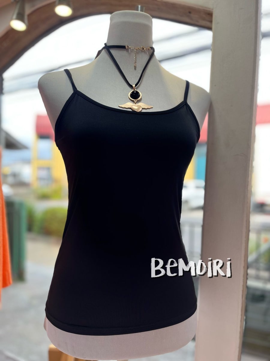 Polera basica pabilo negro1