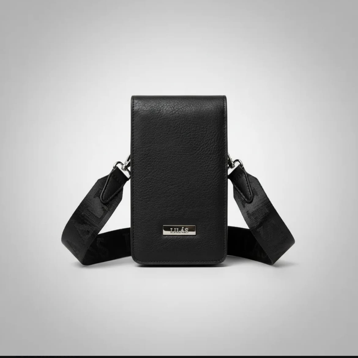Porta celular tarjetero Lilas negro5