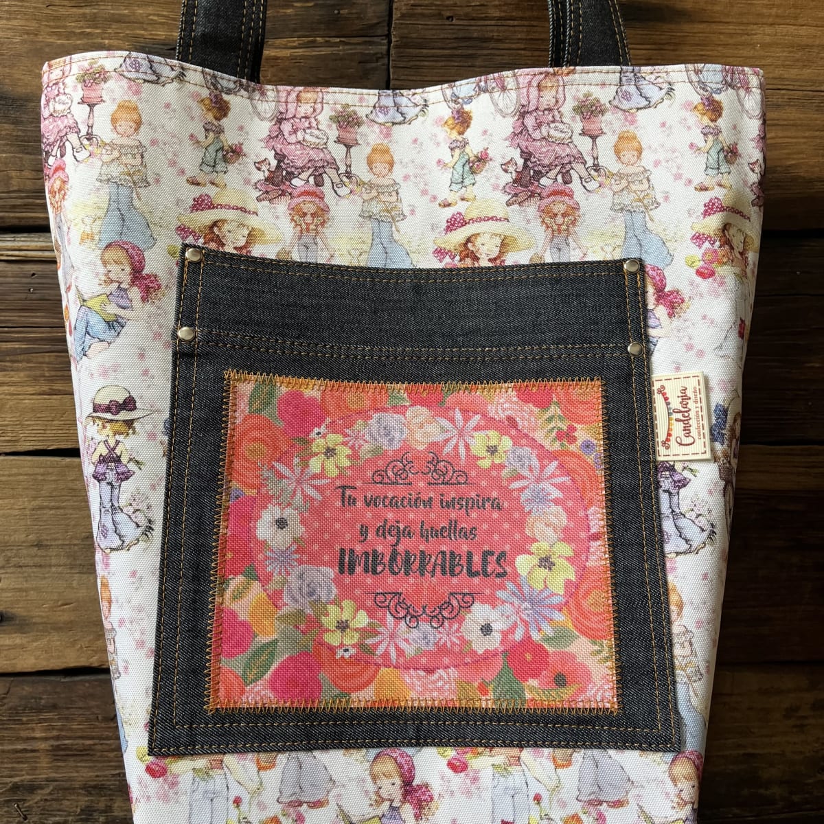 Tote Bag Tu vocacion inspira Sarah Kay2