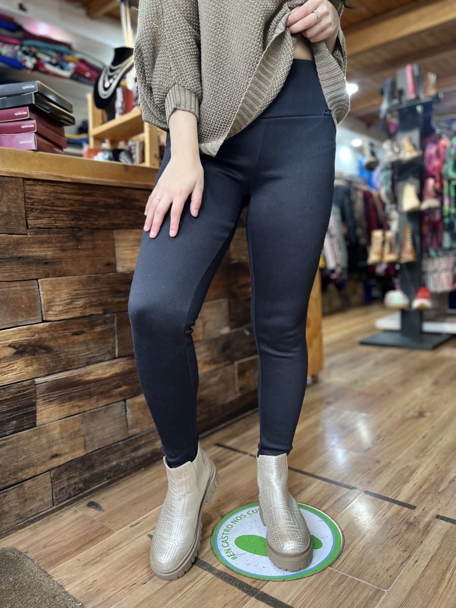 Calza forrada alto invierno negro2