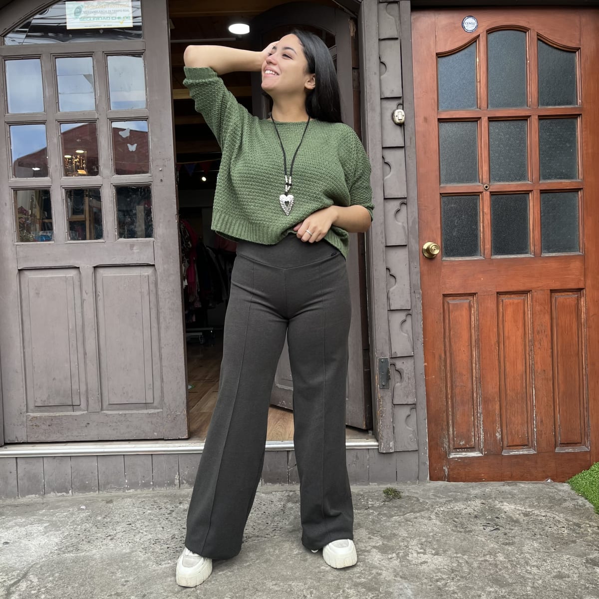 Palazzo lanillla extra gruesa marengo linea vertical1