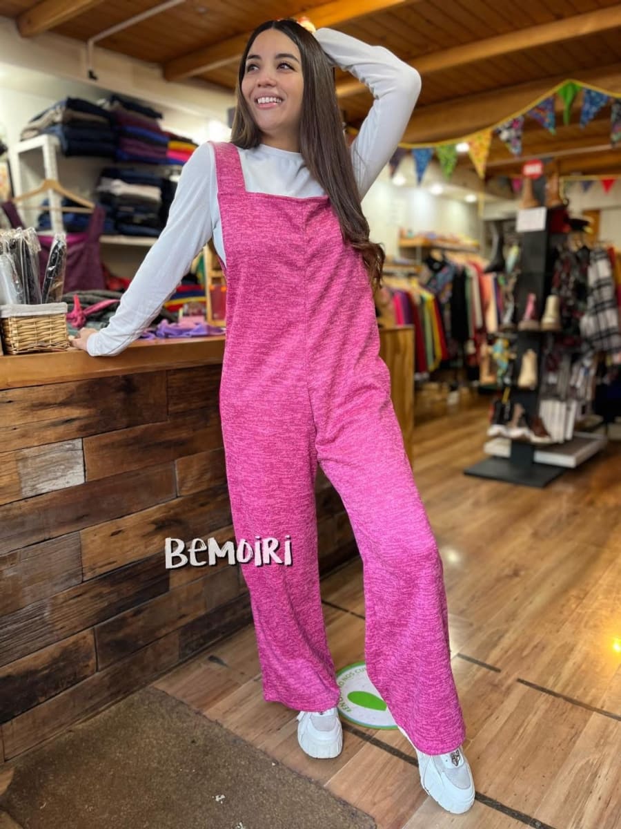 Jardinera GINNA fucsia lanilla italiana2