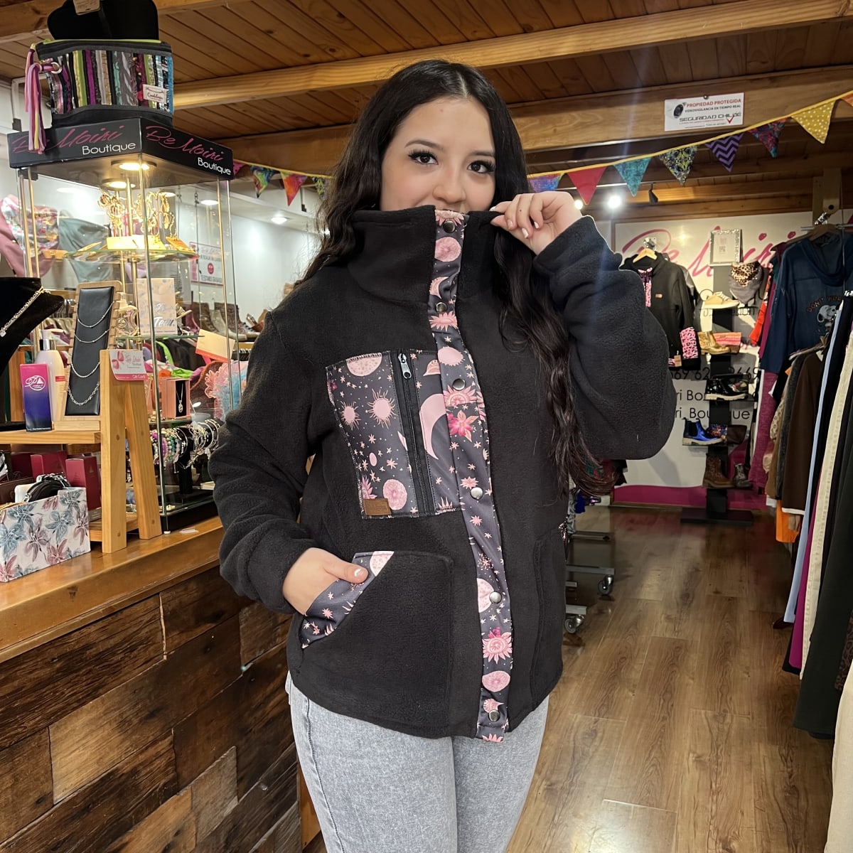 Chaqueton Astrea Artico negro astral3