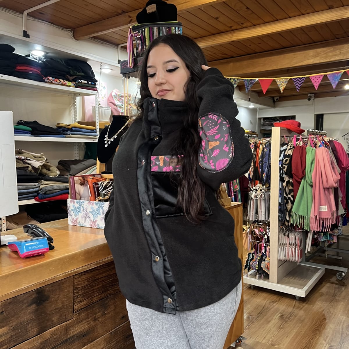 Sobrecamisa Astrea polar negro4