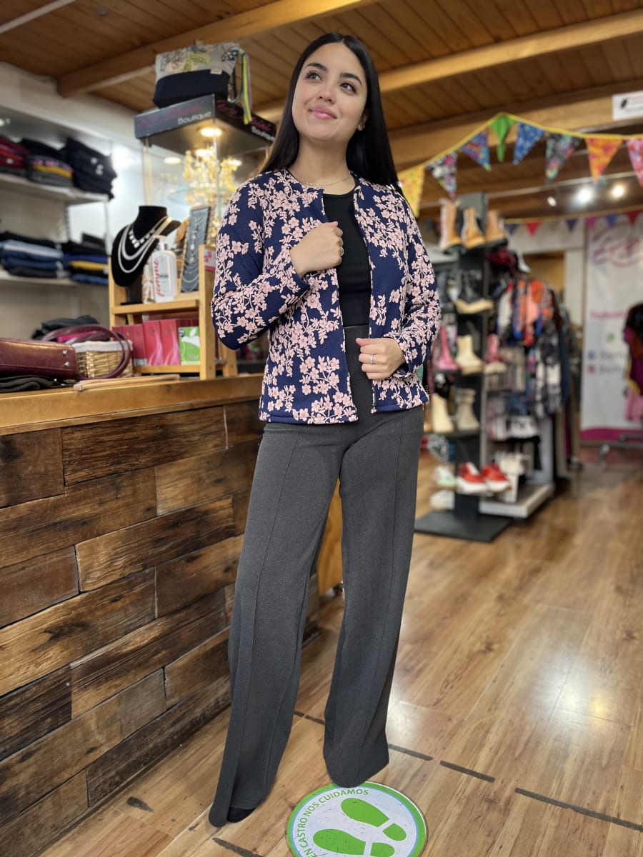 Blazer Marianela marino flores palo rosa2