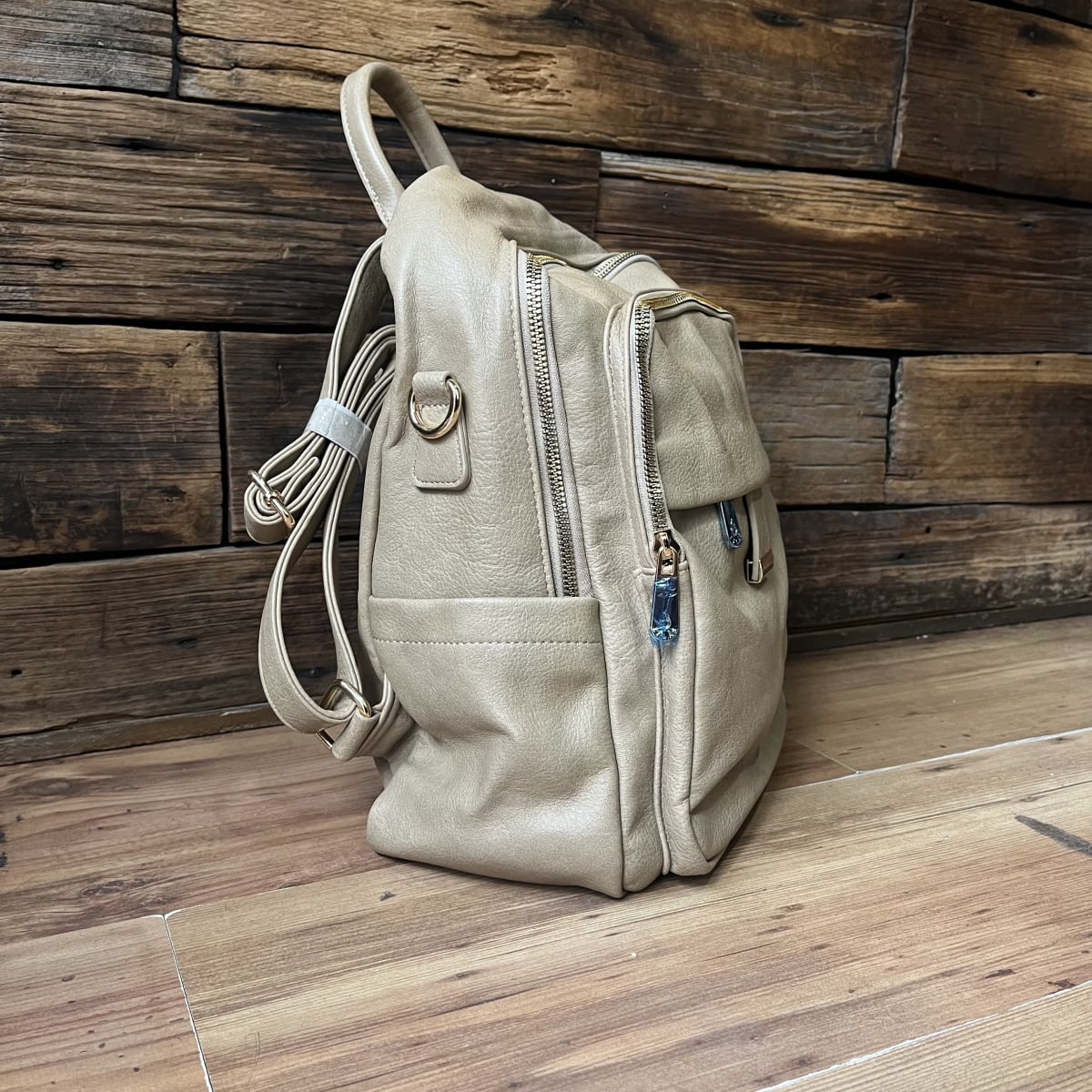 Mochila Lilás beige ecocuero2