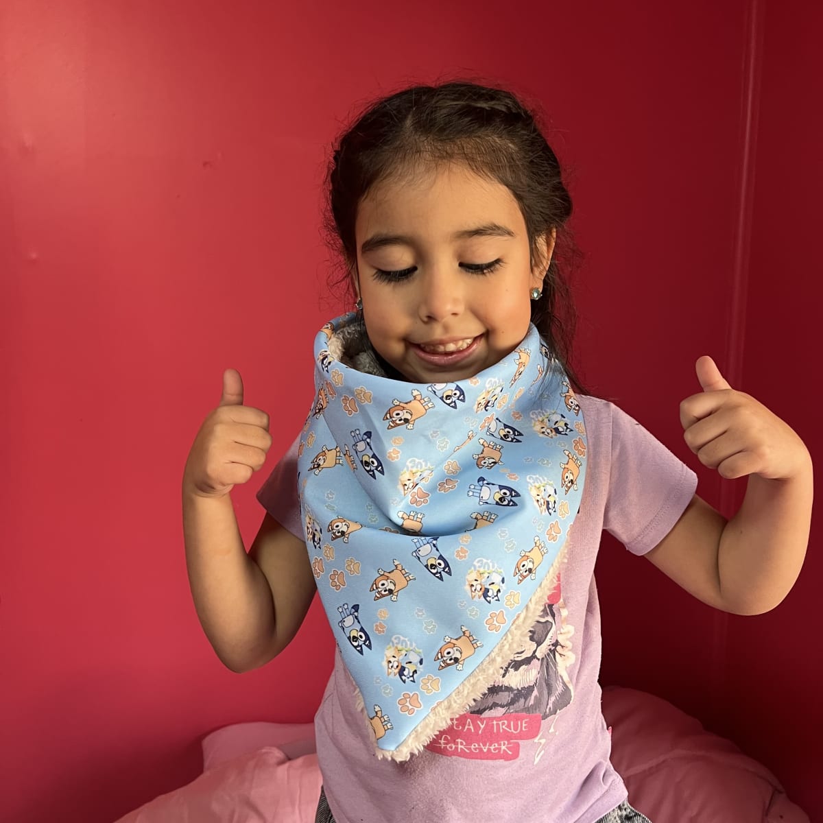 Bandana Isidora Bluey beige2