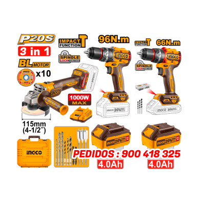 COMBO INGCO  3 EN 1 - AICOS000091