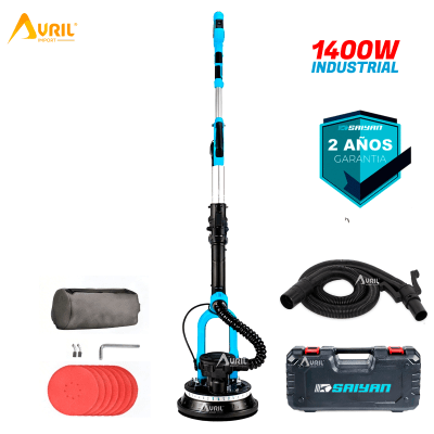 Lijadora Telescópica de Pared y Techo 1400W SAIYAN F7238B1