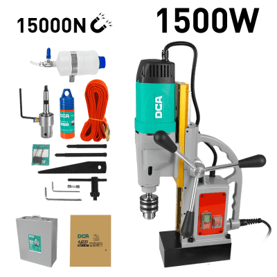 TALADRO MAGNETICO 1500W 23/50MM 15000N MT2 DCA1