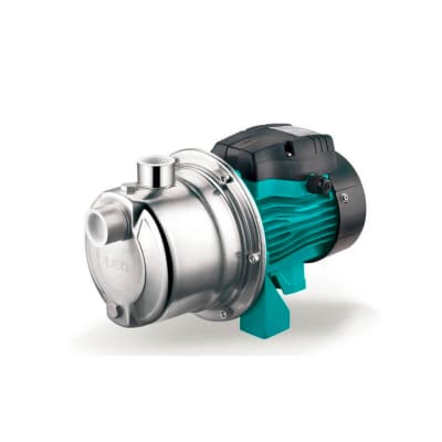 Bomba de Agua Jet Cuerpo Acero Inoxidable LEO AJm75s 1HP1