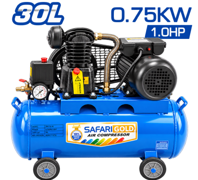 COMPRESORA DE FAJA 30L 1.0HP (0.75KW) 8BAR1