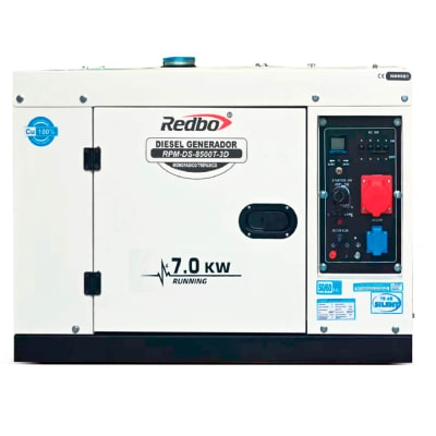 GENERADOR 220V / 380V PETROLERO 7KW - RPM-DS-8500T-3D1