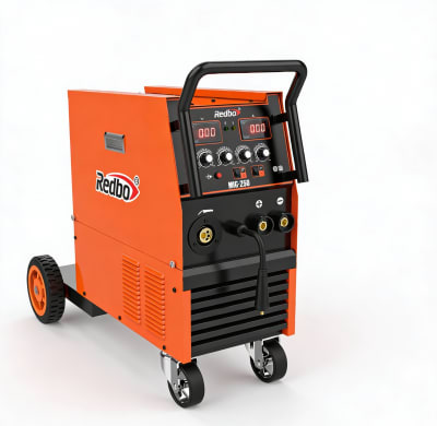 SOLDADORA INVERTER MIG258 REDBO1