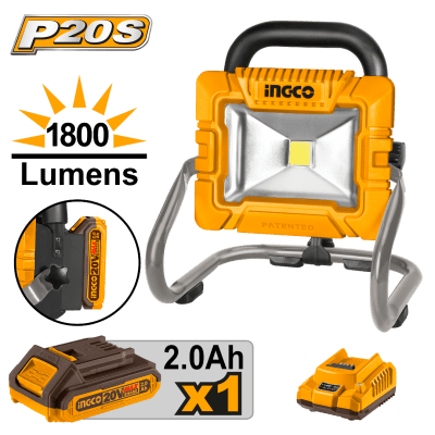 REFLECTOR LED A BATERIA 20V P20S1