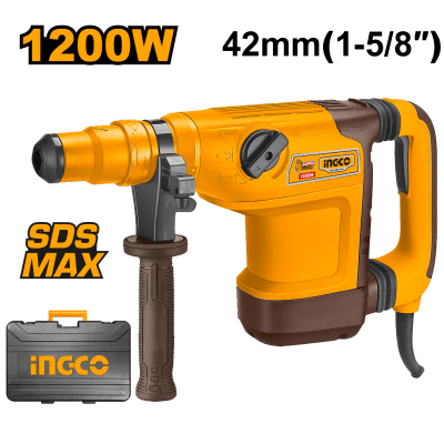 ROTOMARTILLO MINERO 1200W SDS MAX 2J A 10 INGCO1