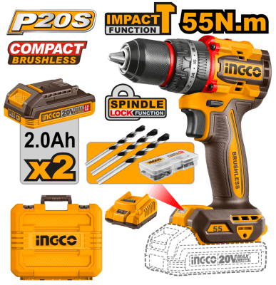 TALADRO CON PERCUTOR 55N.M. - CIDLI205581