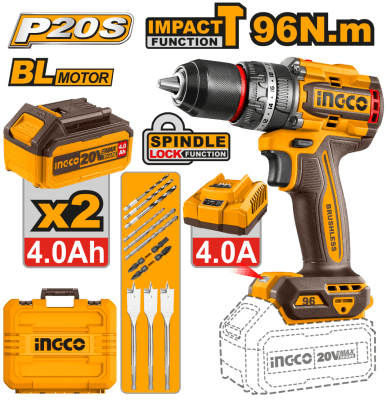 TALADRO CON PERCUTOR 96N.M. - CIDLI209681