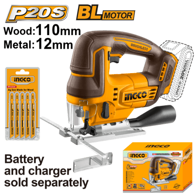 SIERRA CALADORA INALAMBRICA 20V P/MADERA Y METAL CJSLI10081
