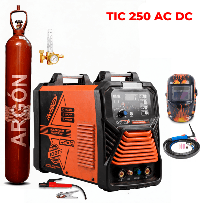 KIT SOLDADORA - TIG 250AH AC DC REDBO - INDUSTRIAL1
