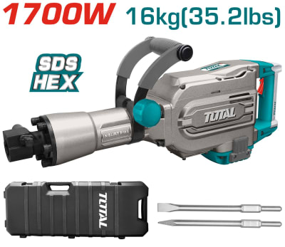 DEMOLEDOR 1700w TOTAL 45J 16KG1