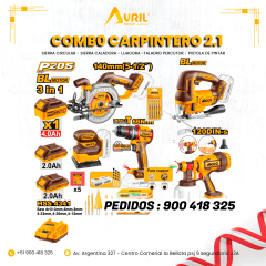 COMBO CARPINTERO  5 EN 1 INGCO -  AICOS00013