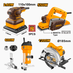 CEPILLO ELECTRICO, RUTEADORA, LIJADORA, SIERRA CIRCULAR
