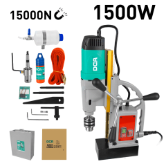 TALADRO MAGNETICO 1500W 23/50MM 15000N MT2 DCA