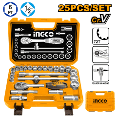 JUEGO DADOS  25 PZS INGCO