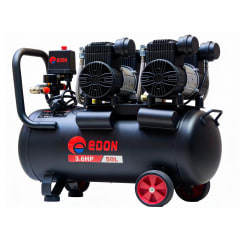 COMPRENSOR SILENCIOSO 50L 3.6HP EDON