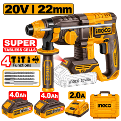 ROTOMARTILLO A BATERIA 20V SDS PLUS 2.0J 22MM