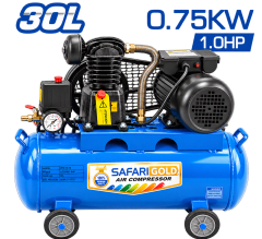 COMPRESORA DE FAJA 30L 1.0HP (0.75KW) 8BAR