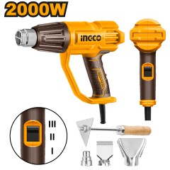 PISTOLA DE CALOR 2000W  INDUSTRIAL