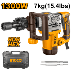 MARTILLO DEMOLEDOR 1300W 20J 6KGS (HEX - PDB130018