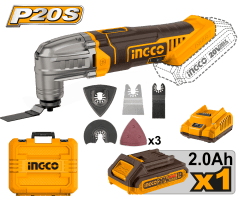 HERRAMIENTAS MULTIFUNCIÓN A BATERIA 20V P20S C BAT CARG VALIJA Y ACCESORIOS